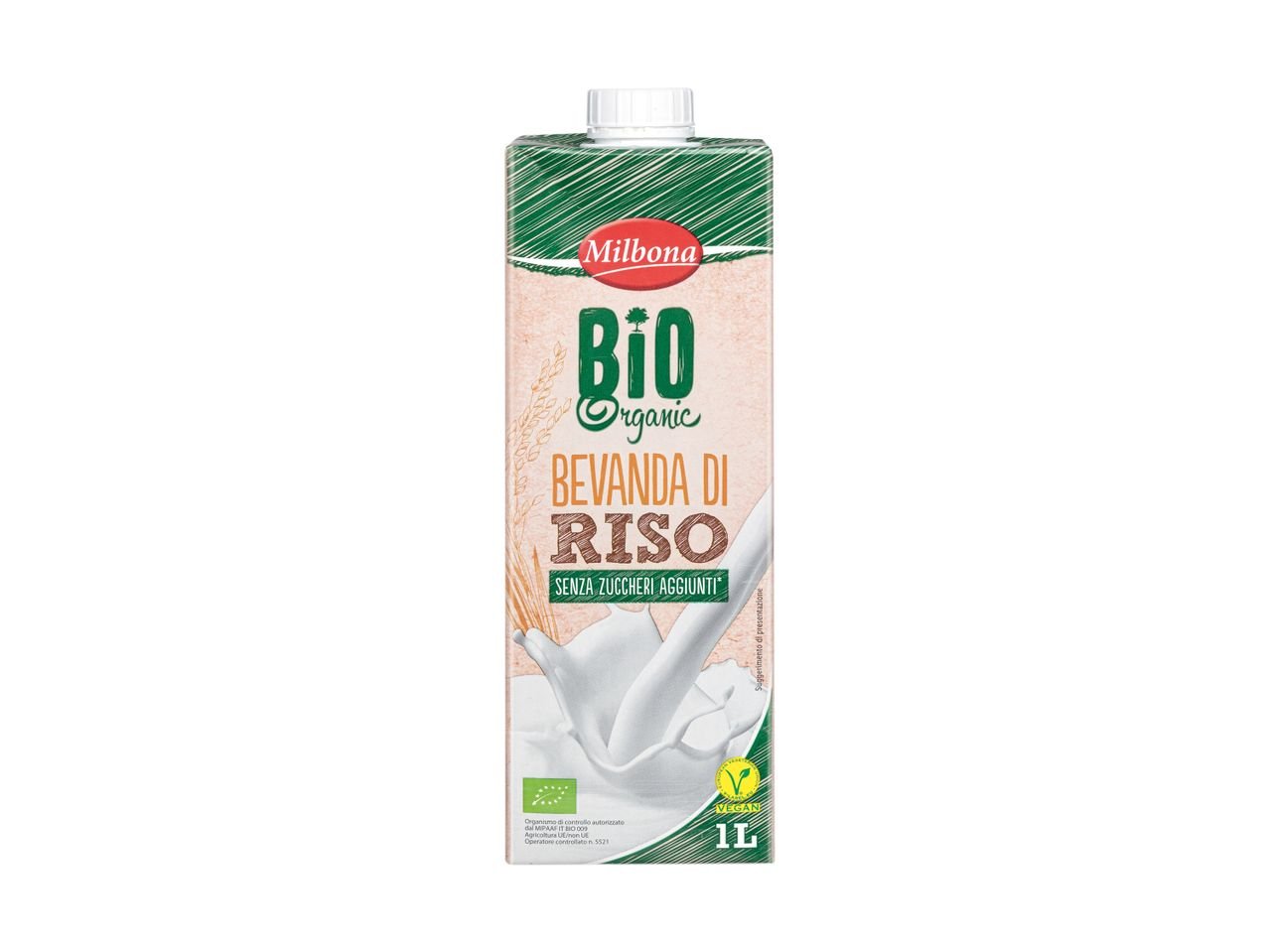 Bevanda di riso biologica