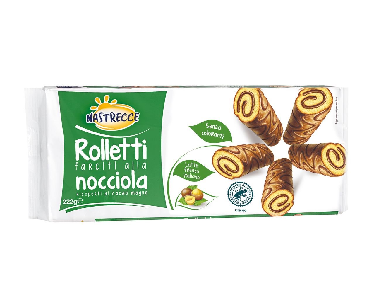 Rolletti farciti alla nocciola