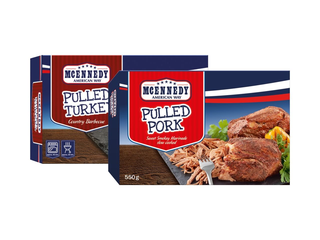 Pulled Pork o Pulled Turkey