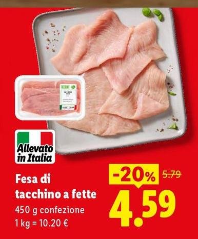 Fesa Di Tacchino A Fette