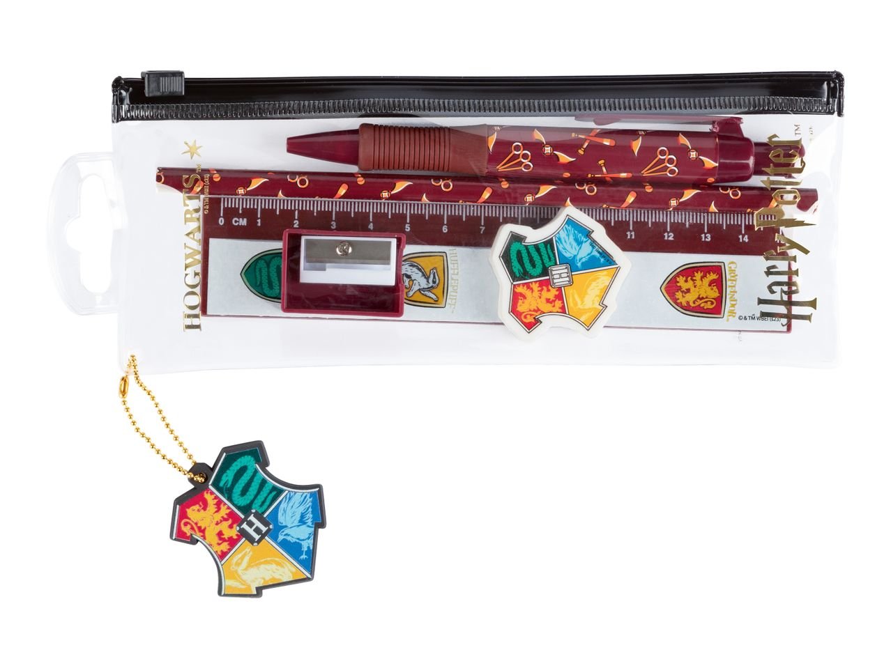 Astuccio con articoli di cancelleria "Harry Potter"