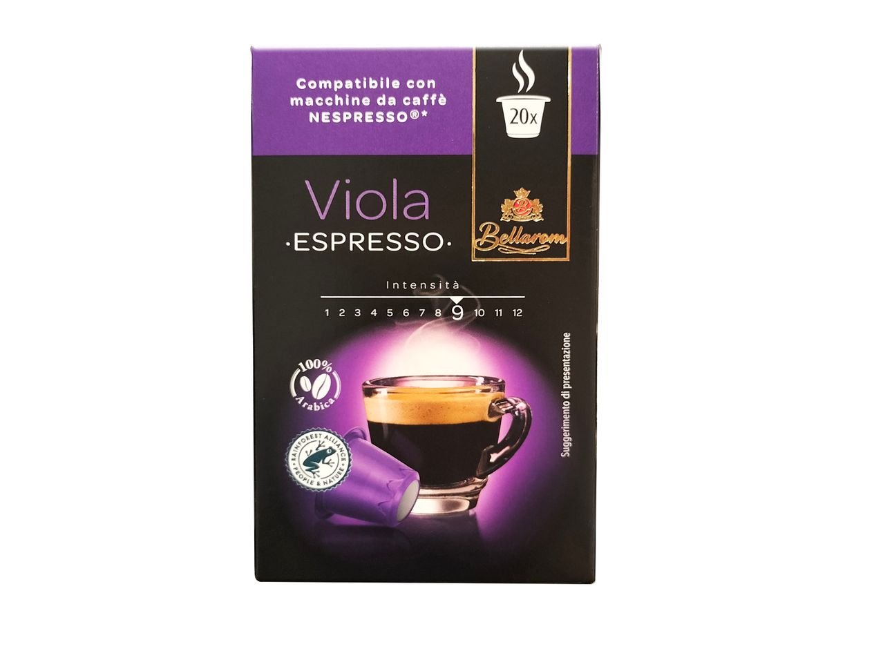 Capsule espresso viola