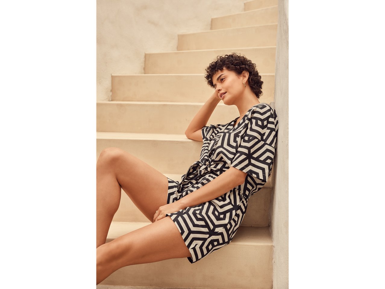 Camicetta in lino da donna