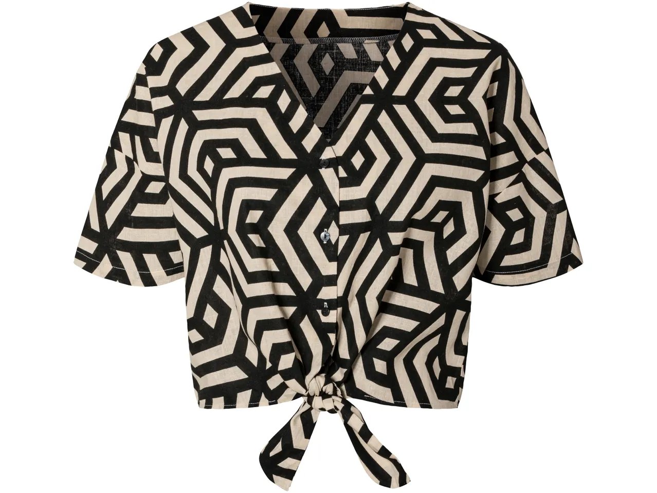 Camicetta in lino da donna