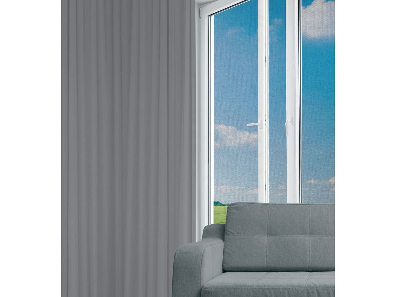 Zanzariera per finestre o zanzariera a pavimento