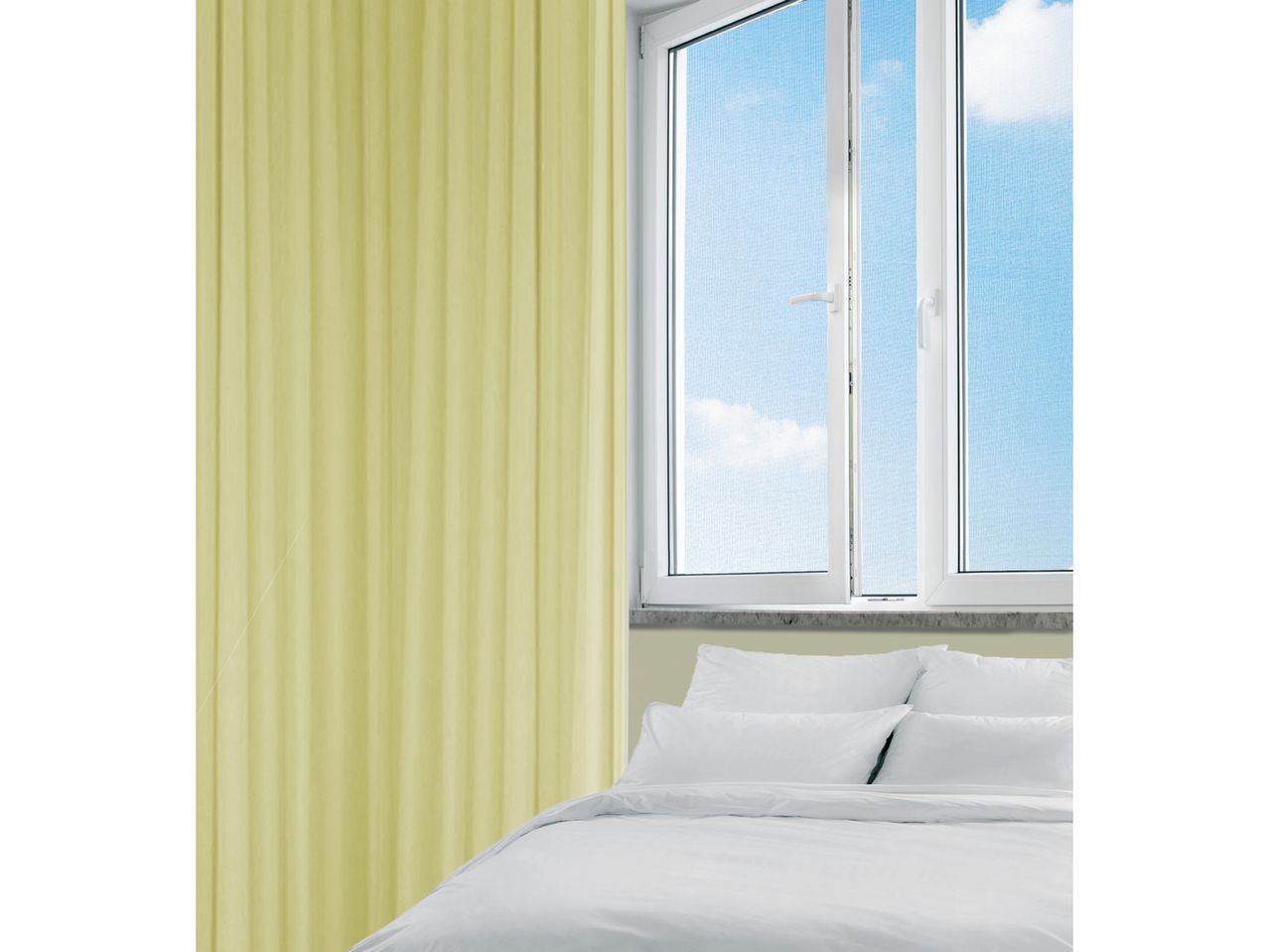 Zanzariera per finestre o zanzariera a pavimento