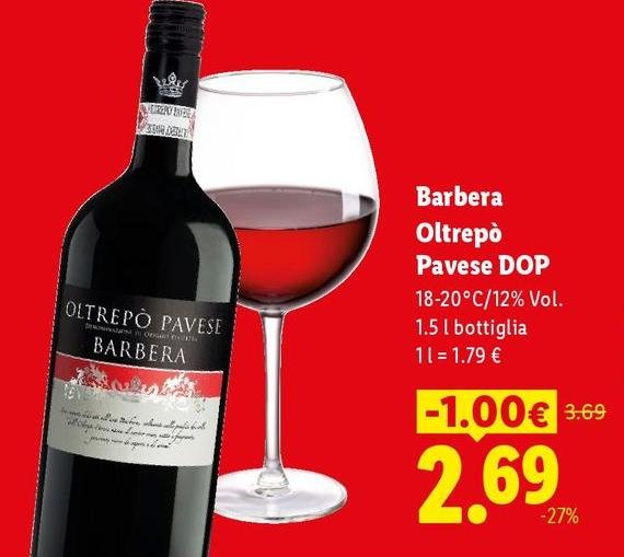 Barbera - Oltrepò Pavese DOP