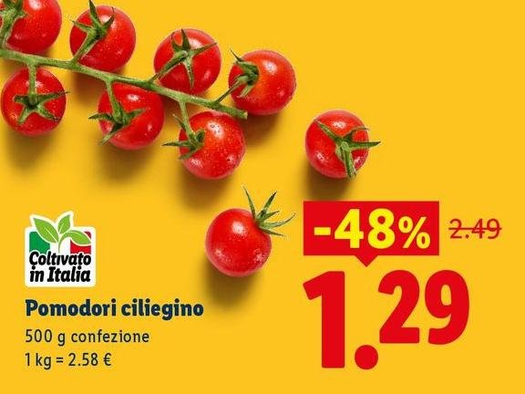 Pomodori Ciliegino