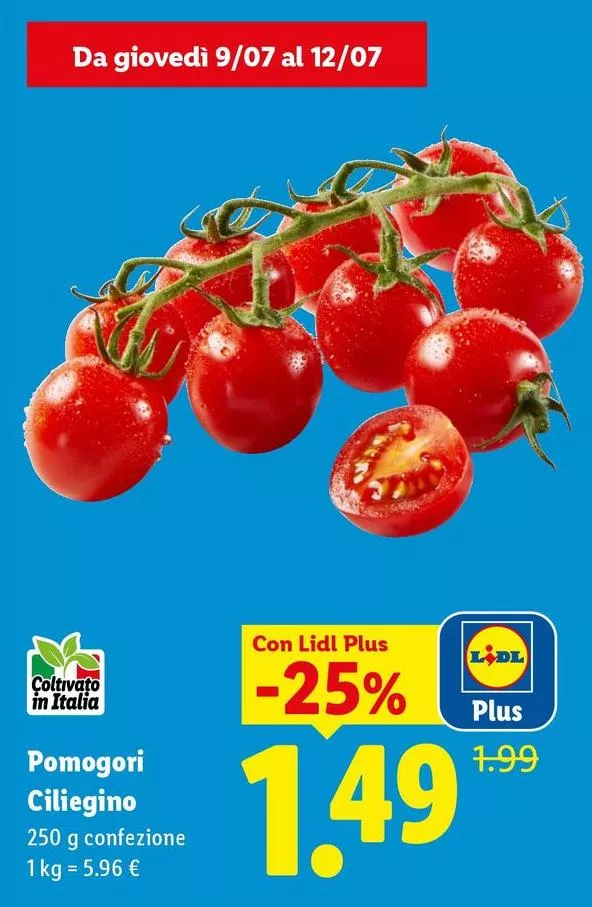 Pomodori Ciliegino