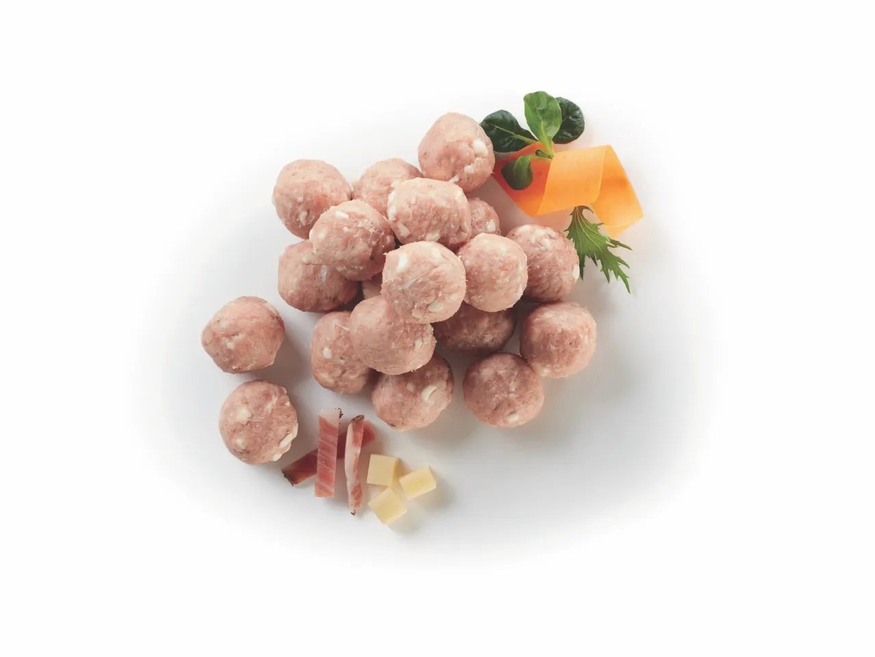 Polpettine di tacchino con speck e formaggio