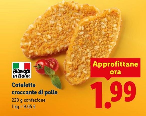 Cotoletta Croccante Di Pollo