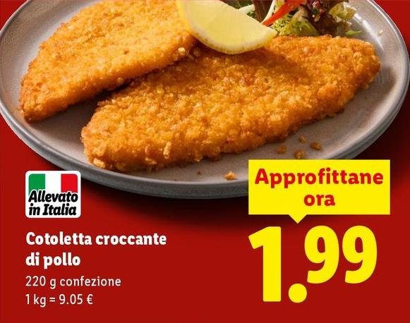 Cotoletta Croccante Di Pollo
