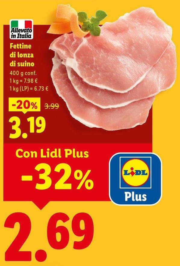 Fettine Di Lonza Di Suino