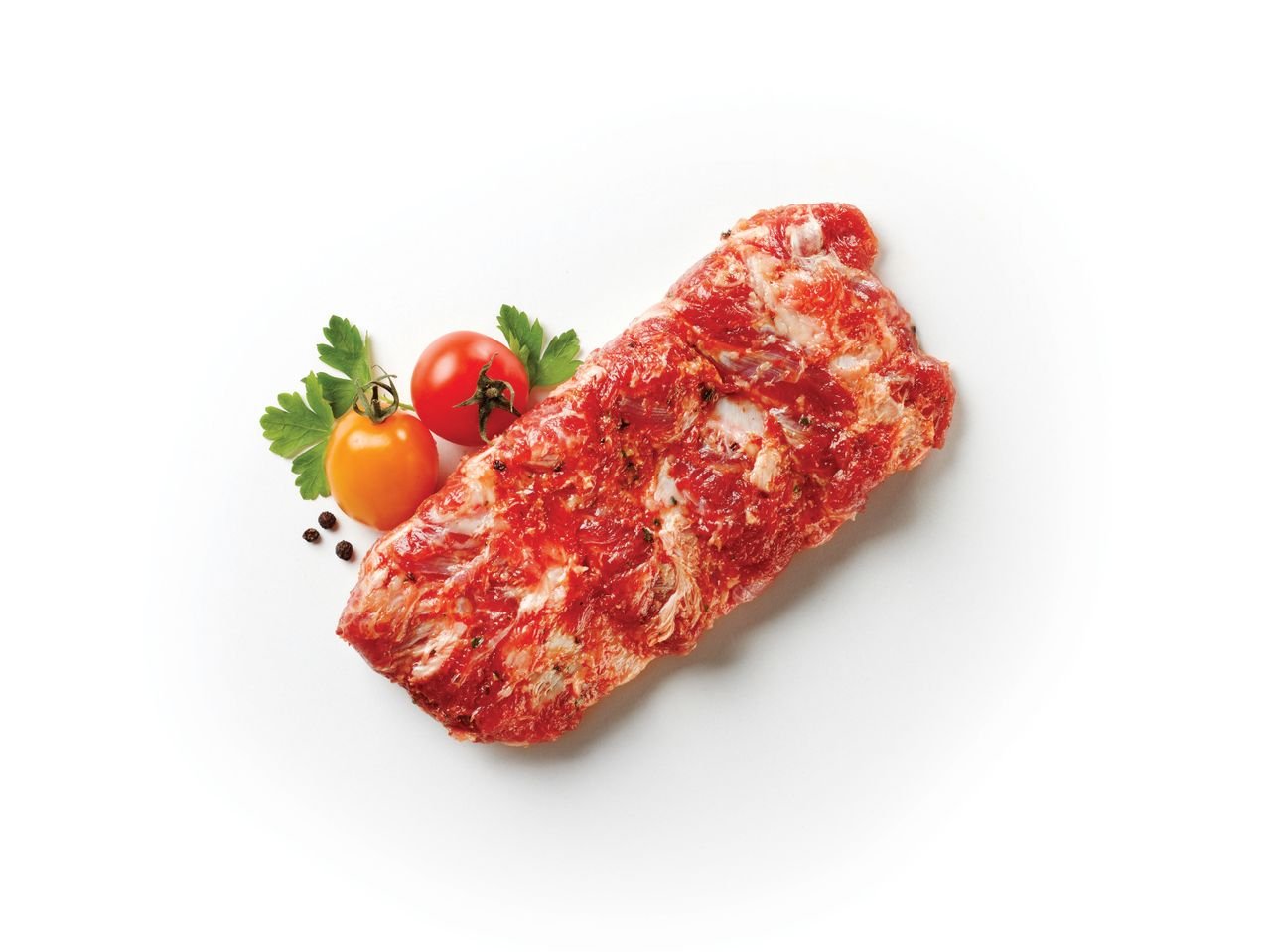 Costine di suino marinate al rosmarino e origano