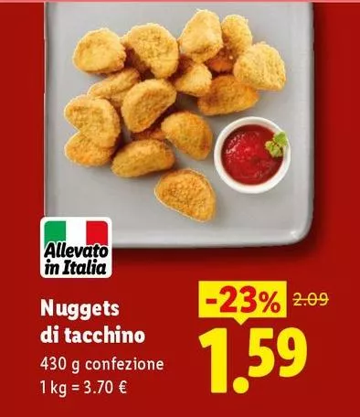 Nuggets Di Tacchino