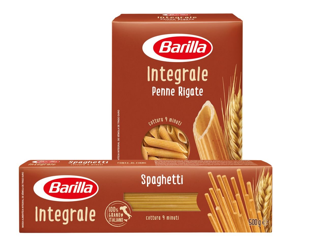 Penne rigate integrali o Spaghetti integrali