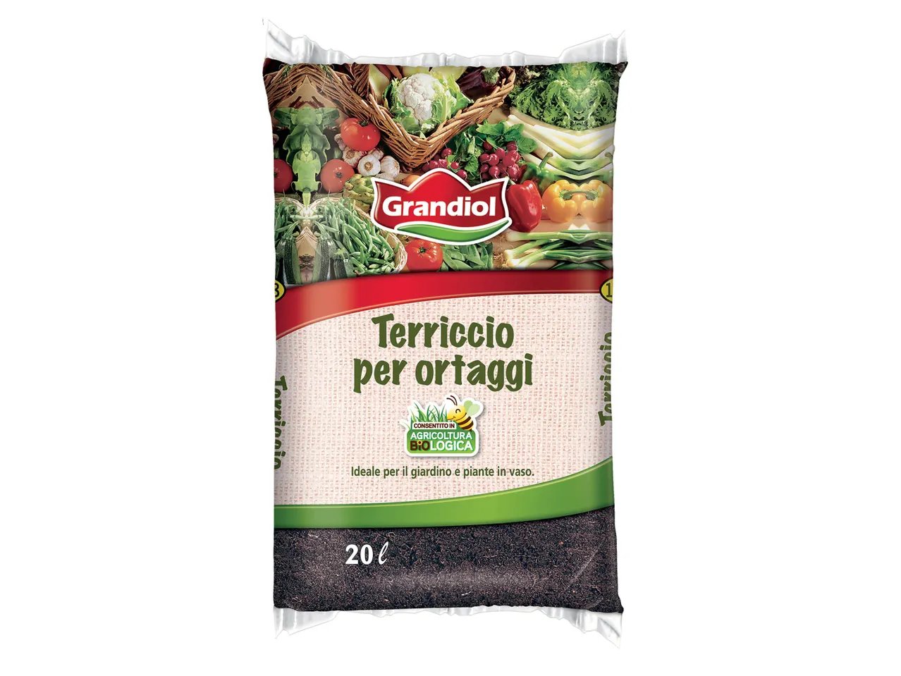 Terriccio Bio per ortaggi e pomodori