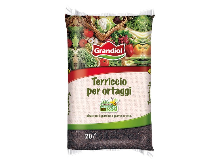 Terriccio Bio per ortaggi e pomodori