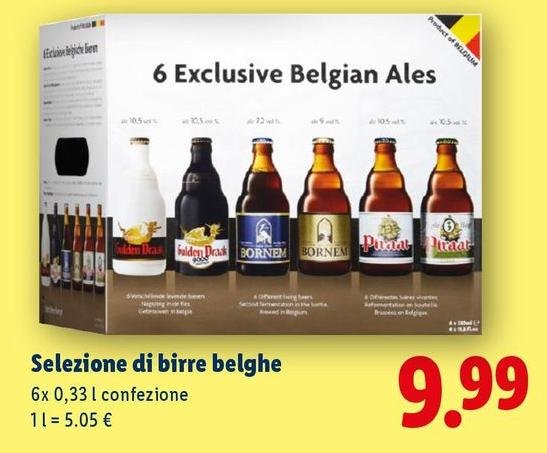 Selezione Di Birre Belghe
