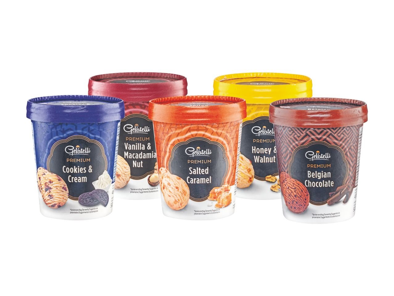 Gelato premium in barattolo