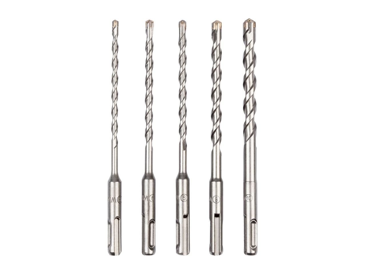 Set punte per trapano a percussione o scalpello piatto