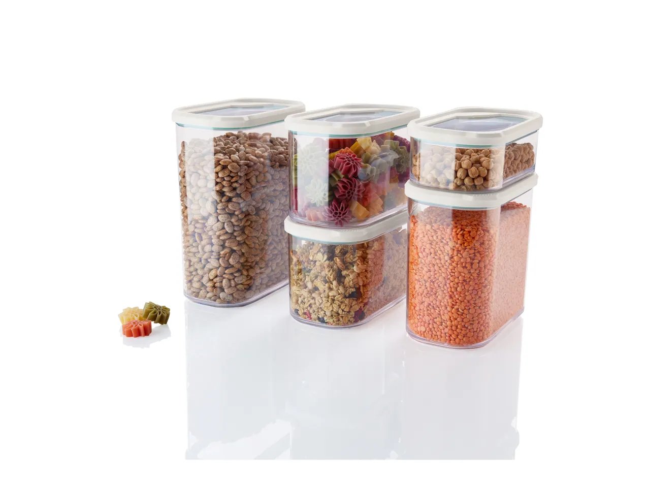 Set contenitori da cucina o barattoli per spezie