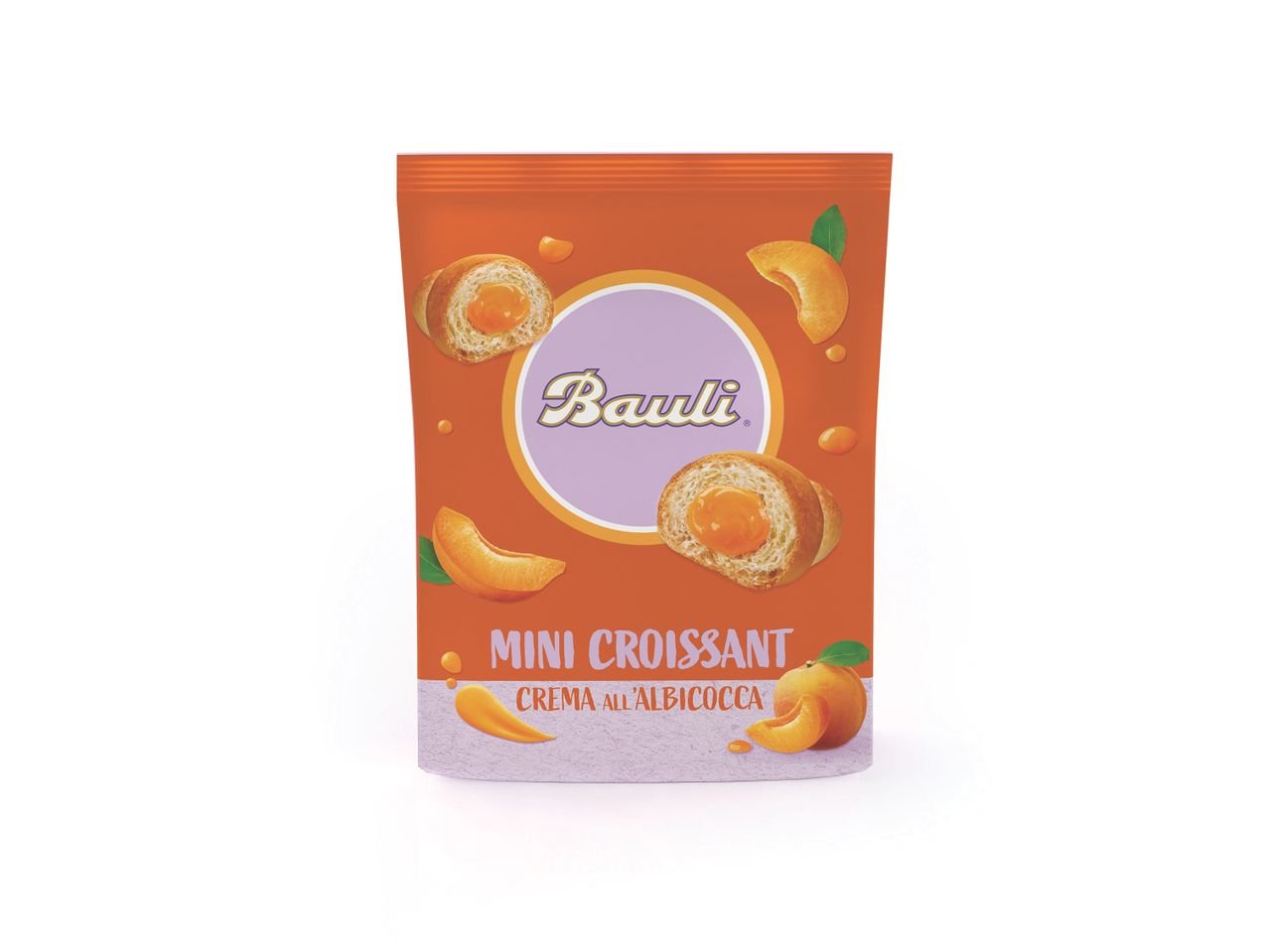Mini croissant all'albicocca