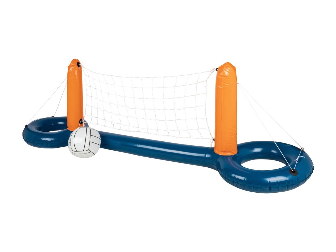 Rete da pallavolo o set cesto e porta gonfiabili
