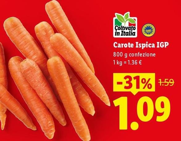 Carote Ispica IGP