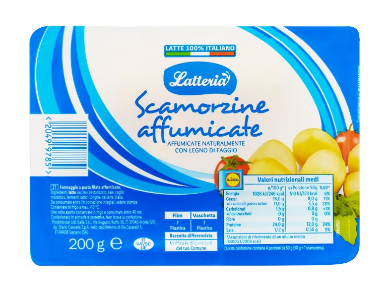 Scamorzine affumicate