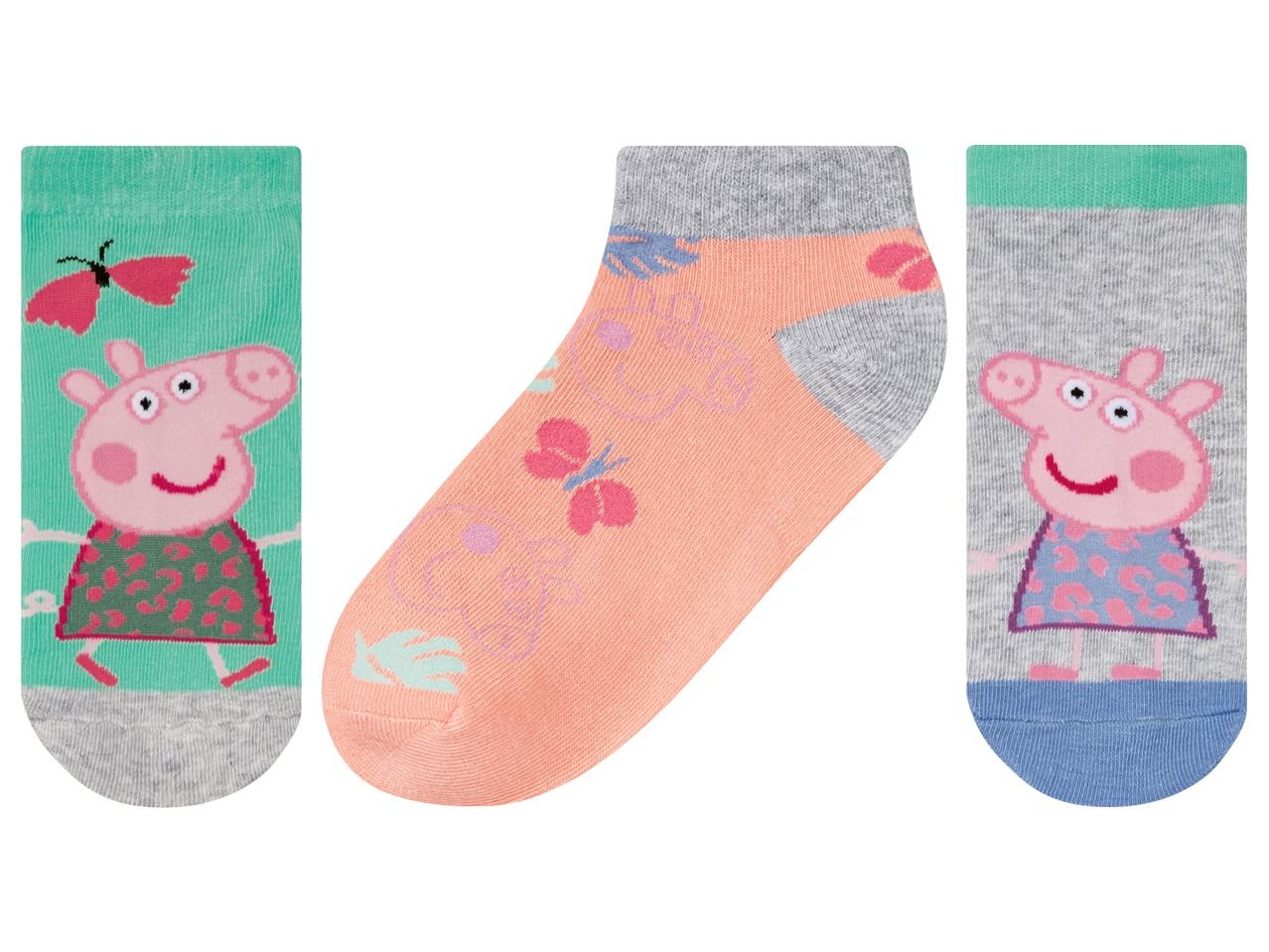 Calzini da bambina "Paw Patrol, Peppa Pig, Frozen"