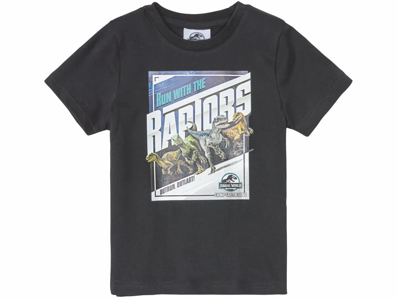 T-shirt da bambino “Paw Patrol, Jurassic World, Spiderman”