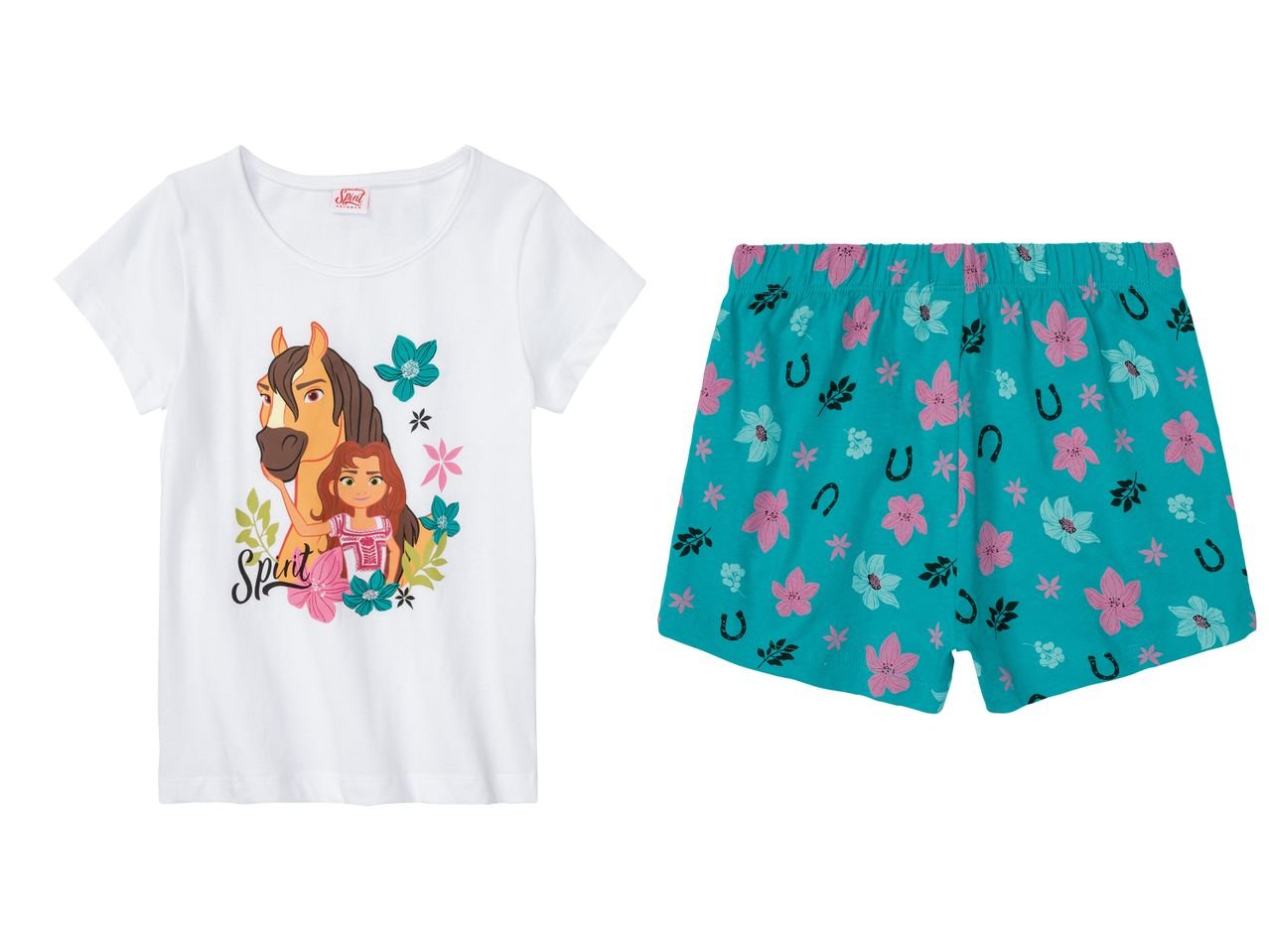 Pigiama corto da bambina "Peanuts, Spirit, LOL"