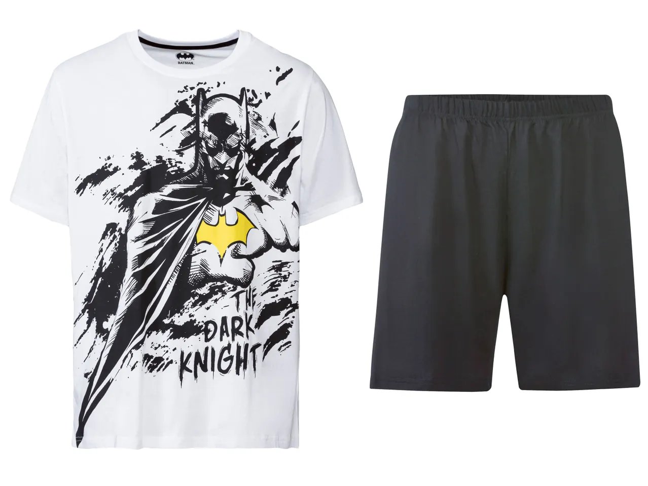 Pigiama corto da uomo "Transformers, Jurassic World, Batman"