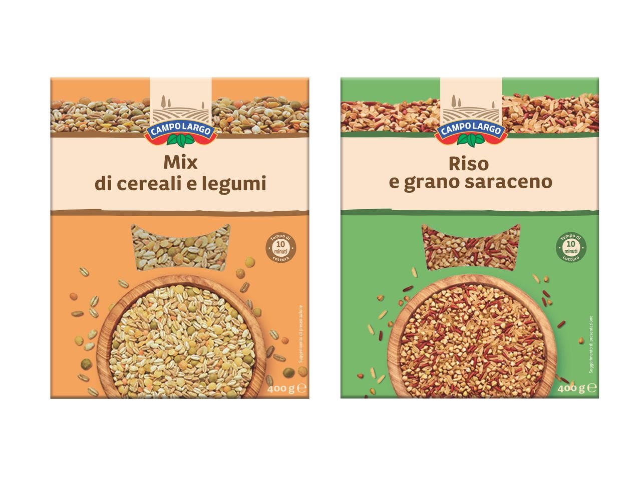 Mix di cereali precotti