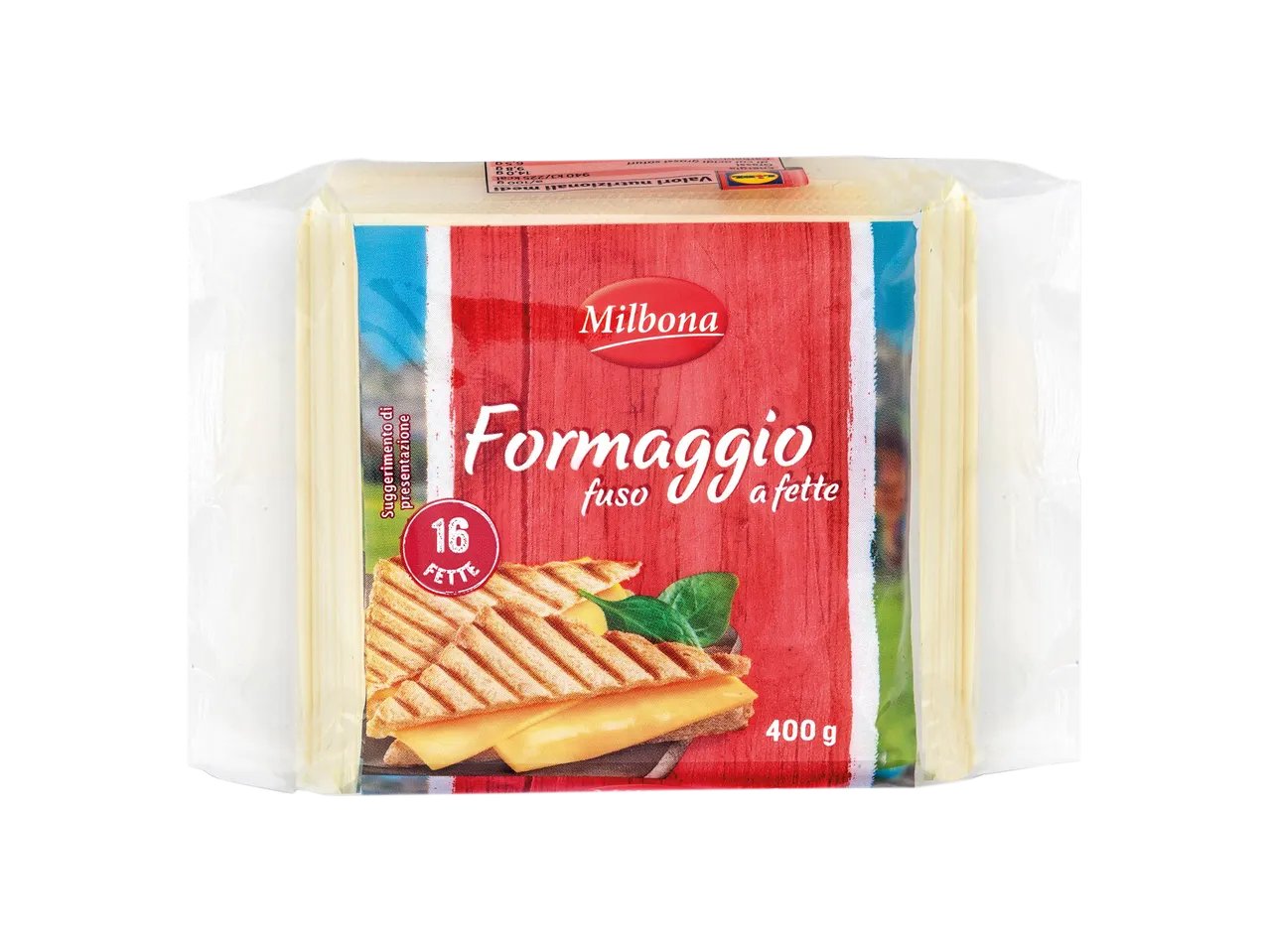 Formaggio fuso a fette
