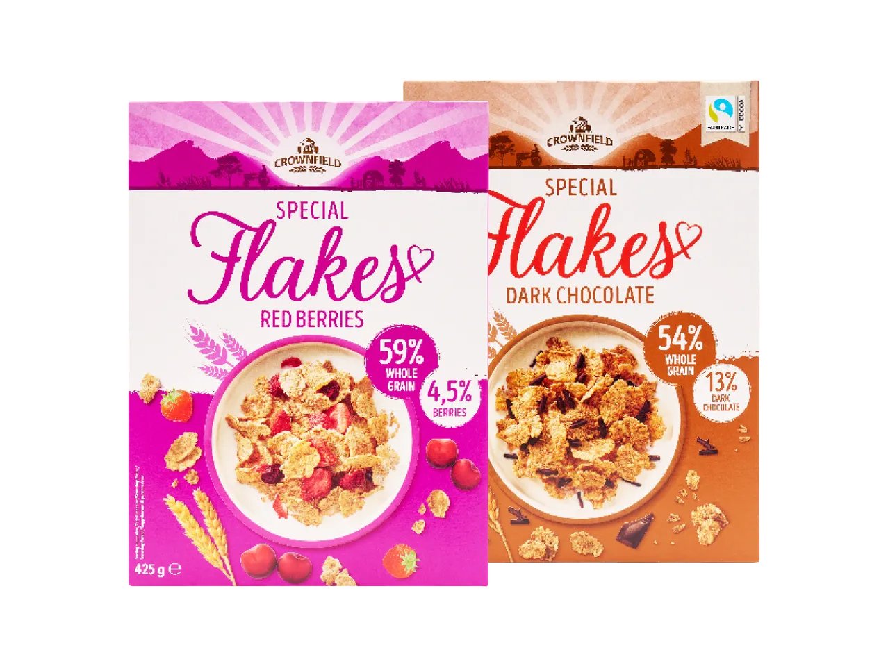 Fiocchi di frumento e riso