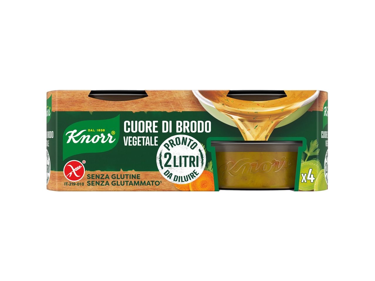 Cuore di brodo manzo/verdure