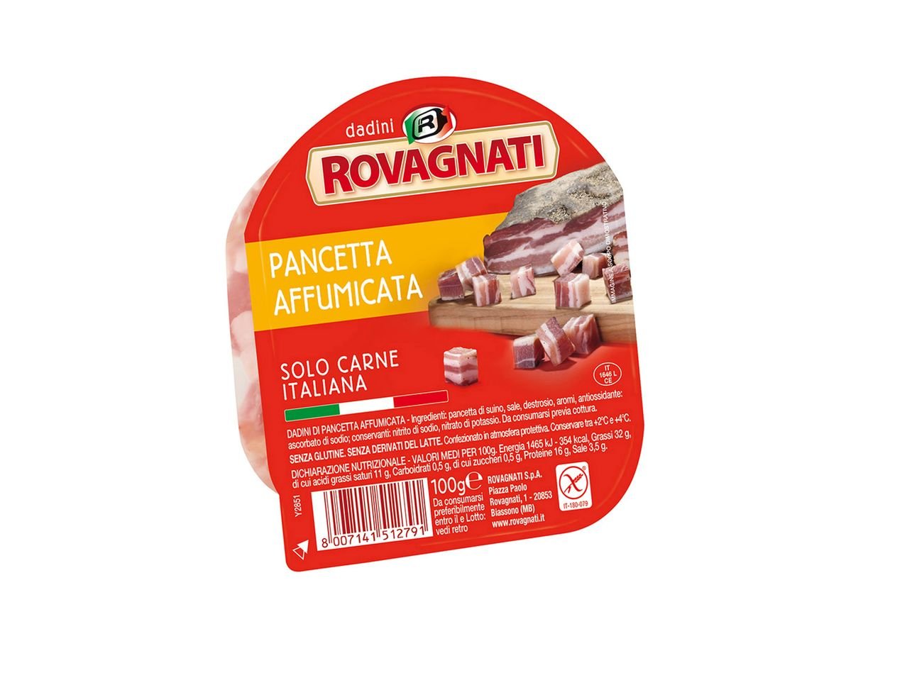 Dadini di pancetta affumicata