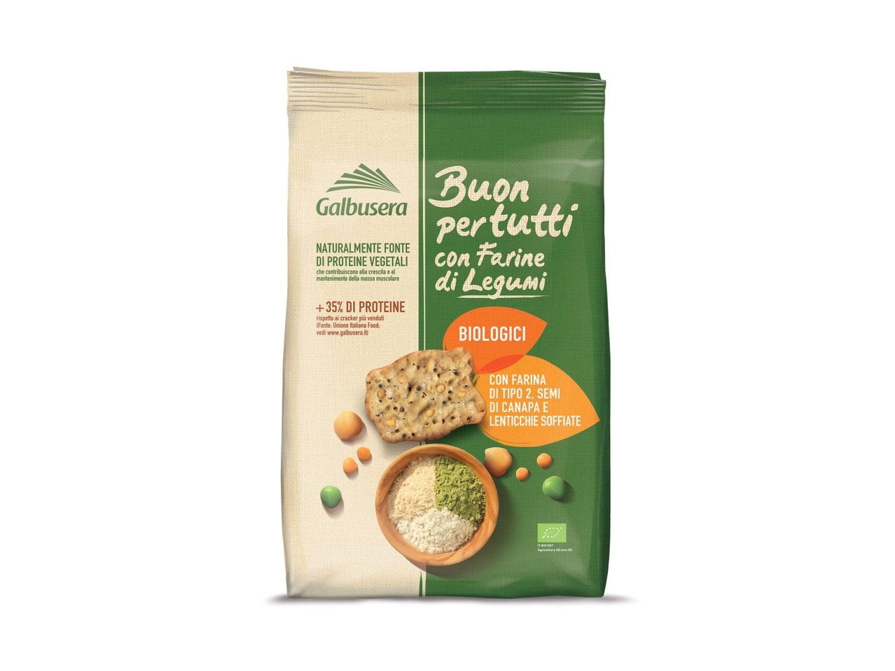 Panetto Bio con farina di legumi