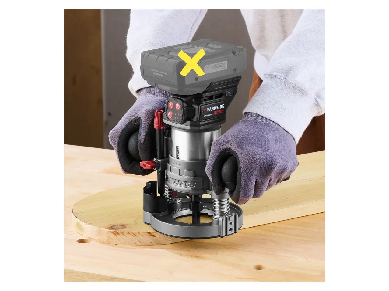 Fresatrice multifunzione ricaricabile