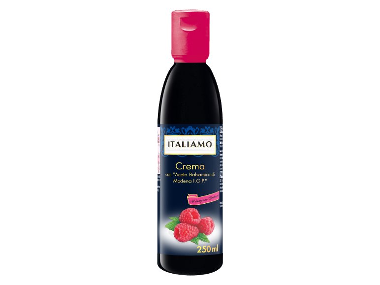 Crema con "Aceto Balsamico di Modena IGP"