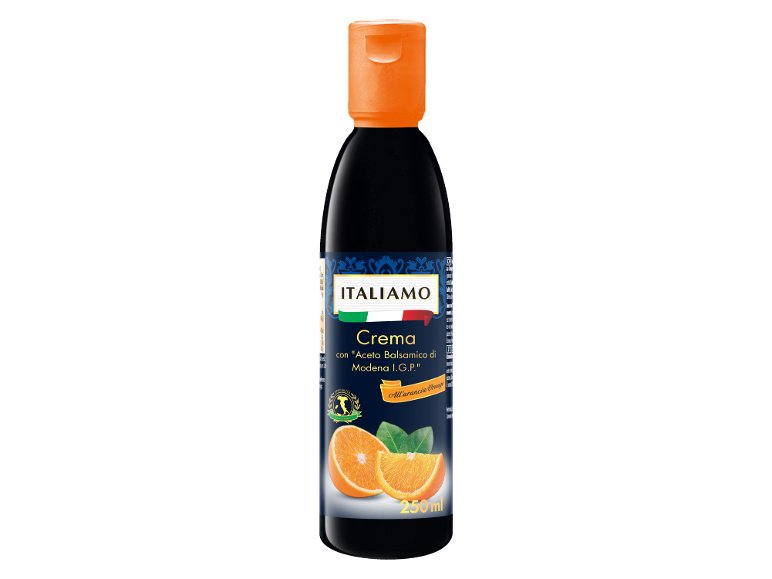 Crema con "Aceto Balsamico di Modena IGP"