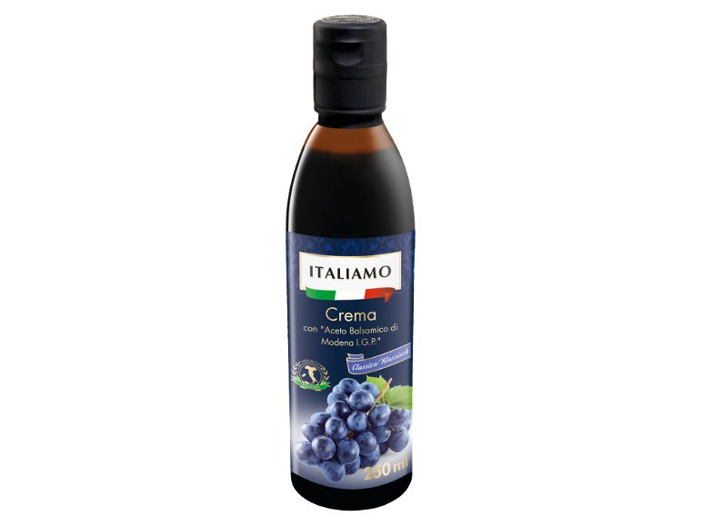 Crema con "Aceto Balsamico di Modena IGP"
