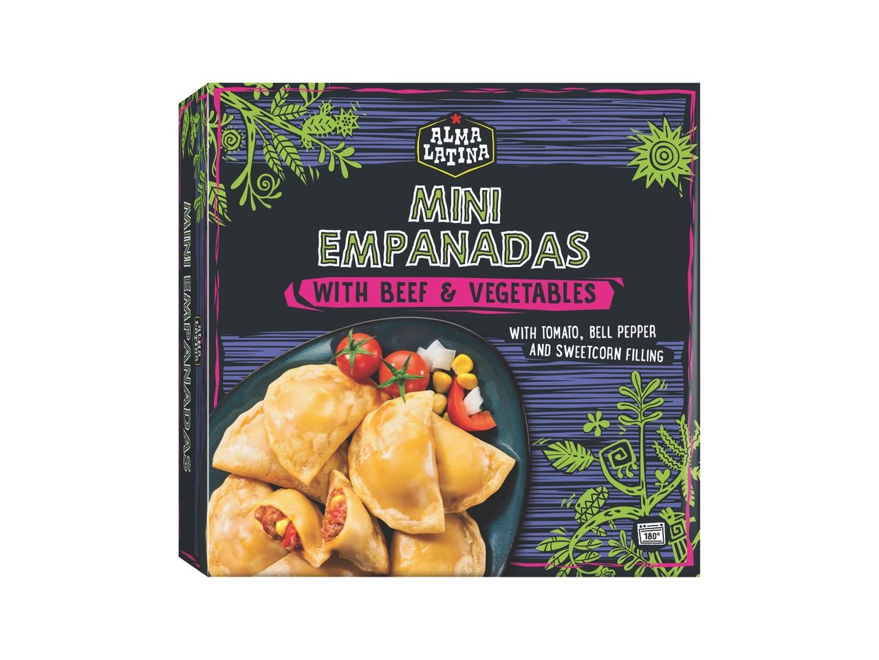 Mini Empanadas con carne e verdura