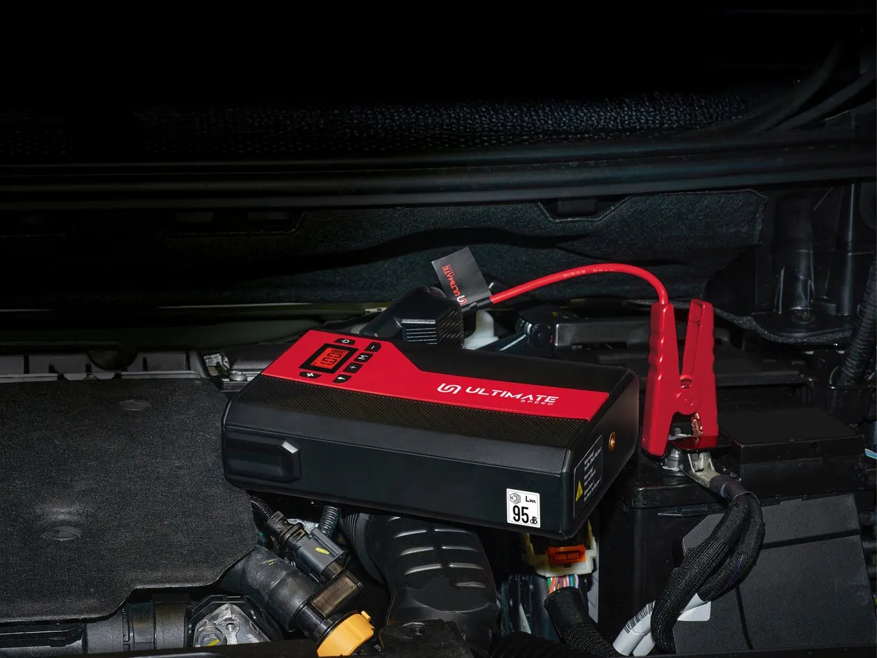 Powerbank con compressore e ausilio per avviamento auto