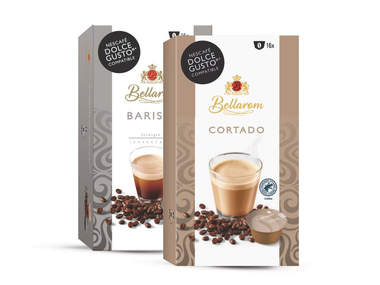 Box capsule cortado o barista