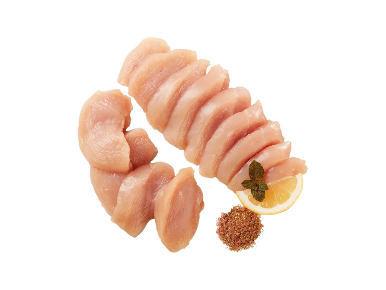 Tagliata di pollo agli aromi