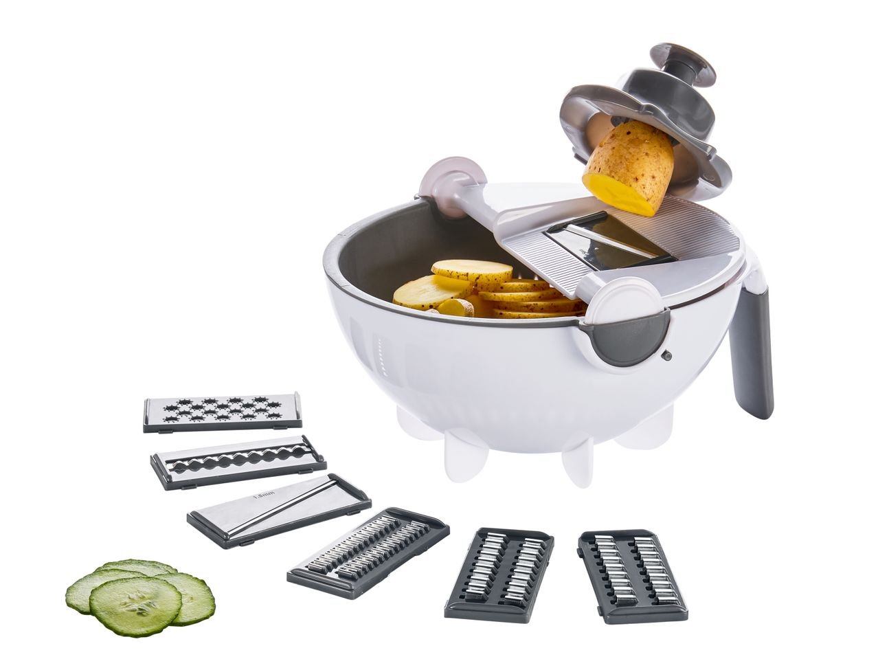 Scodella con grattugia multifunzione