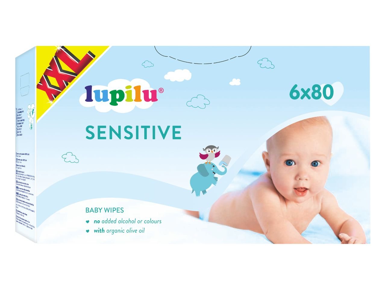 Salviettine detergenti per bambini